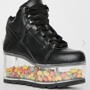 Platform Sneakers NWOT